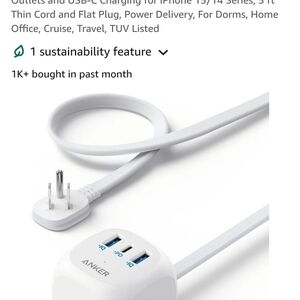 Anker series 3 charging strip open box